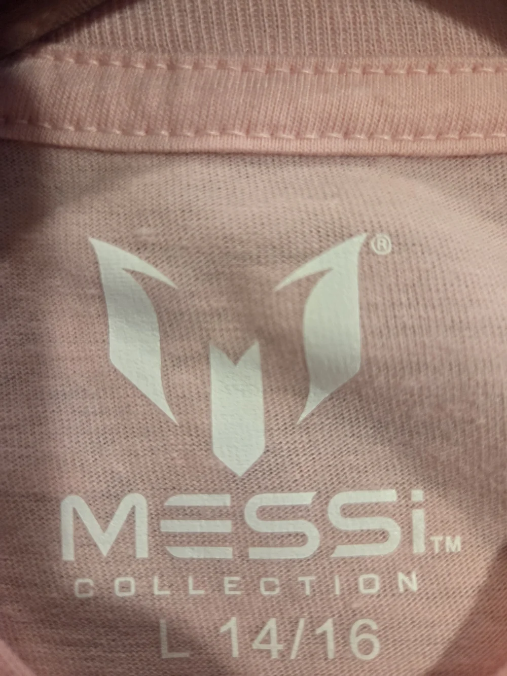 Messi Kids' Pink Short Sleeve Soccer Graphic Tee